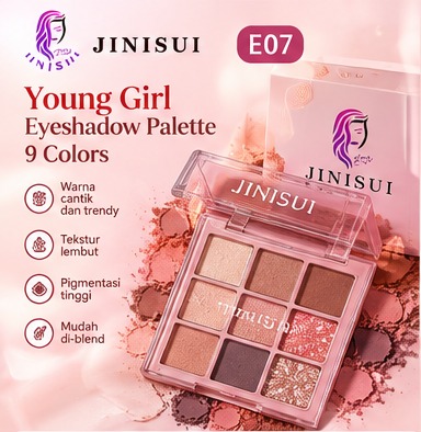 JINISUI E07 Young Girl Eyeshadow Palette 9 Colors