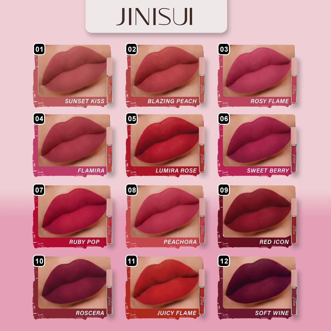 JINISUI L02 shade swatches
